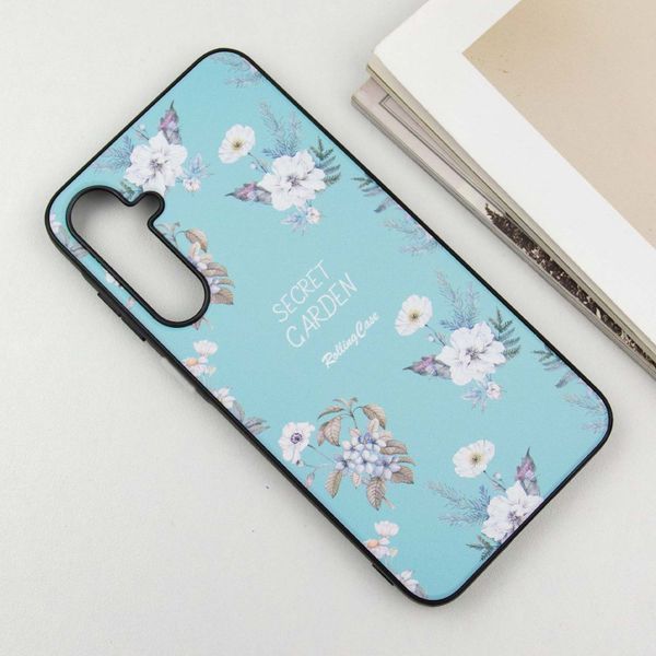 TPU+PC чохол Secret Garden для Samsung Galaxy A25 5G Mint 327133 фото