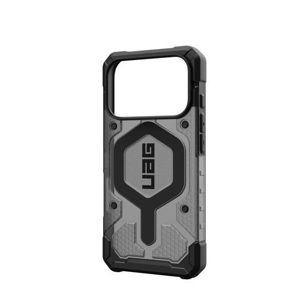 Чохол-накладка iPhone 17 Pro UAG Pathfinder Clear MagSafe, Ash/Black (114551113140) 393867 фото
