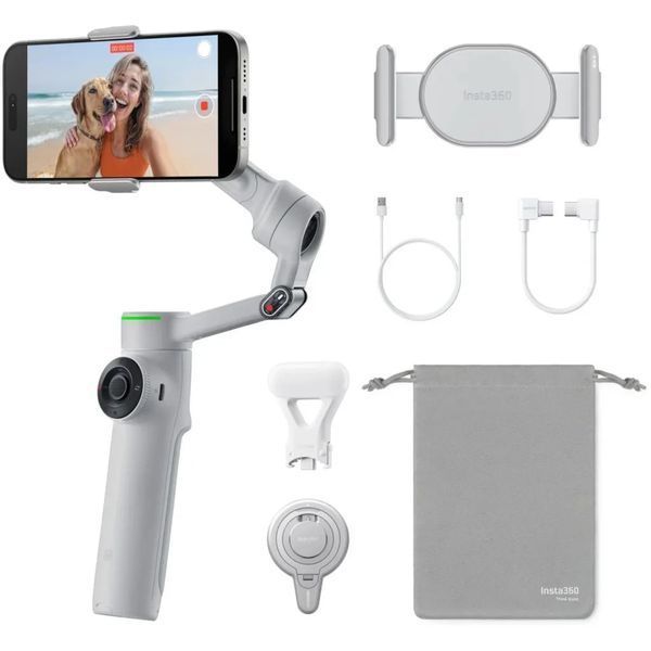 Екшн-камера Insta360 Flow 2 Pro Creator Bundle Stone Gray Global 358197 фото