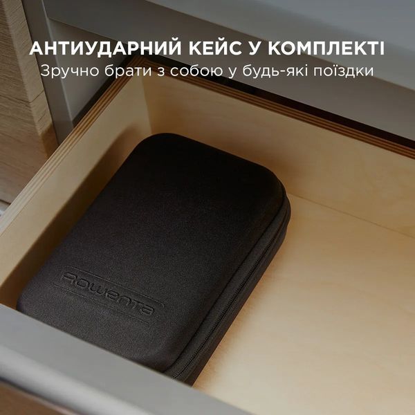 Тример Rowenta Forever Sharp Ultimate, для бороди, вусів, акум., насадок-10, 120 хв. використання, дисплей, сталь, синій (TN6204E0) 370270 фото