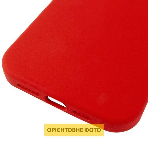 Чохол Silicone Case (AA) Logo with MagSafe для Apple iPhone 17 (6.3") Червоний / Red 392998 фото