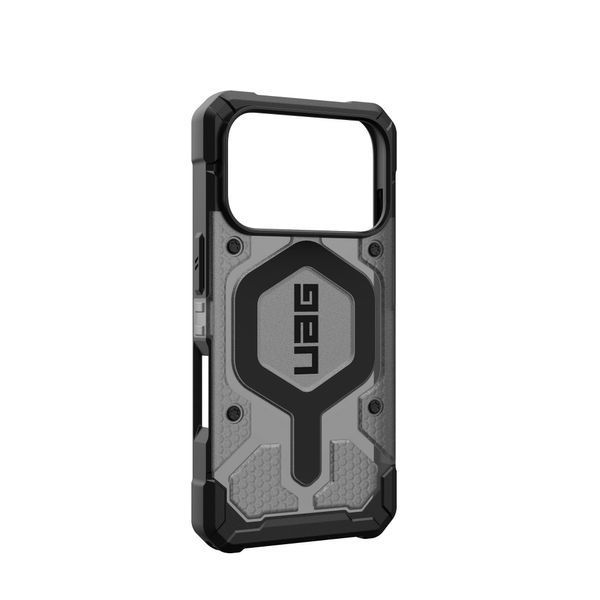 Чохол-накладка iPhone 17 Pro UAG Pathfinder Clear MagSafe, Ash/Black (114551113140) 393867 фото