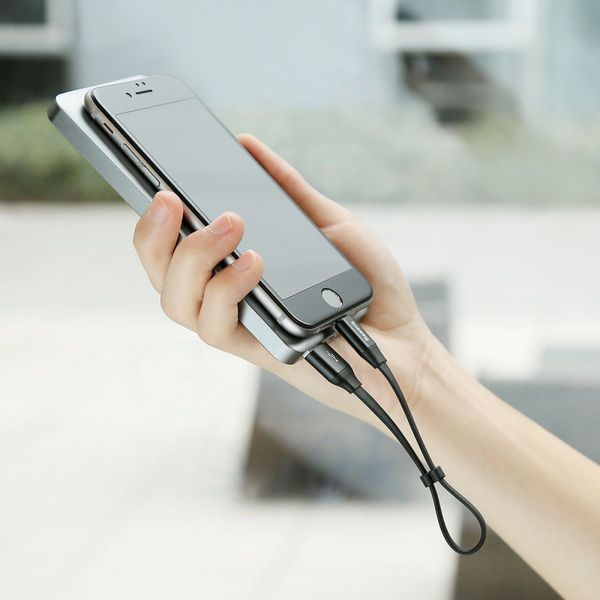 Кабель Baseus Nimble Portable Lightning (CALMBJ-B01) 0.23m Black 192606 фото