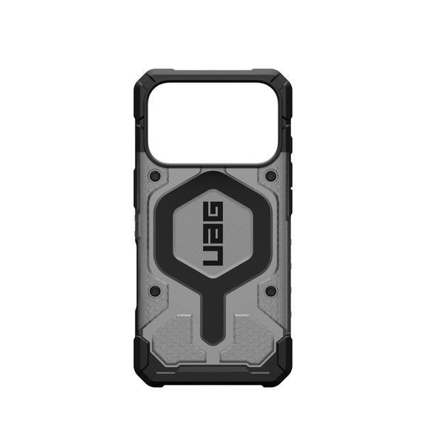 Чохол-накладка iPhone 17 Pro UAG Pathfinder Clear MagSafe, Ash/Black (114551113140) 393867 фото