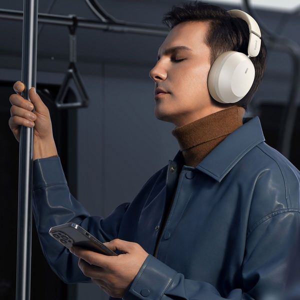 Навушники Baseus Bass 35 Max Wireless Headphones (A00070800221-00) Stellar White 358974 фото