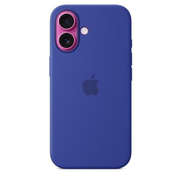Чохол-накладка Apple iPhone 16 Plus Silicone Case with MagSafe - Ultramarine (MYYF3) 322315 фото