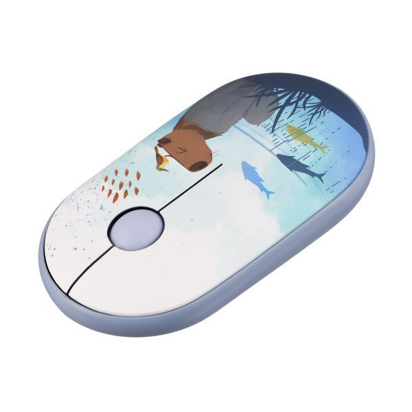 Миша 2E MF300 CAPYBARA:SWIM Silent WL BT, синій (2E-MF300WCAPIBARABL) 373973 фото