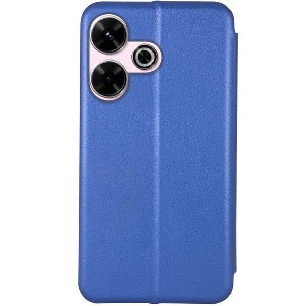 Шкіряний чохол (книжка) Classy для Xiaomi Redmi 13 4G / Poco M6 4G Синій 317723 фото