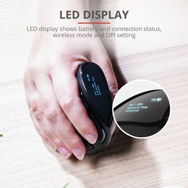 Миша Trust Voxx Rechargeable Ergonomic, WL, чорний (23731_TRUST) 363711 фото