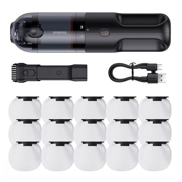 Портативний Пилосос Baseus AP01 Handy Vacuum Cleaner (5000pa) Black 281228 фото