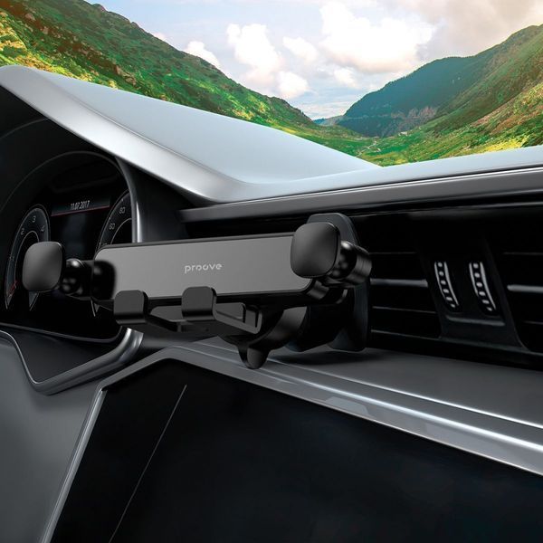 Автомобільний тримач Proove Gravity Lite Air Outlet Car Mount (CHGL00000001) Black 287059 фото