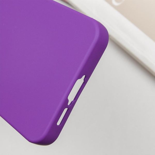 Чохол TPU GETMAN Liquid Silk Full Camera для Samsung Galaxy S24+ Фіолетовий / Purple 397600 фото