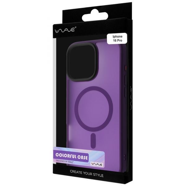 Чохол WAVE Matte Insane Case with Magnetic Ring iPhone 16 Pro desert titanium 333980 фото