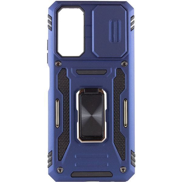 Ударостійкий чохол Camshield Army Ring для Xiaomi Redmi Note 11 (Global) / Note 11S / Note 12S Синій / Navy 256155 фото
