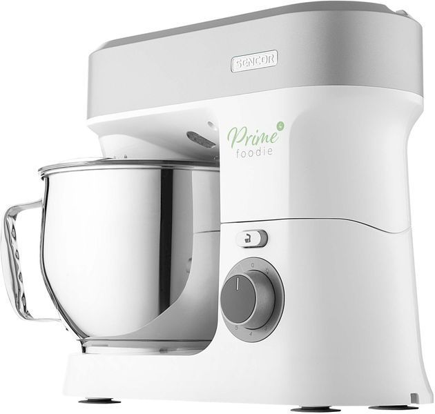Кухонна машина Sencor 1200Вт, чаша-метал, корпус-пластик, насадок-19, білий (STM3789SL) 371298 фото