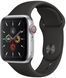 Смарт-годинник Apple Watch Series 5 40mm GPS + LTE Aluminum Space Gray Case Black Sport Band (MWWQ2/MWX32) 136888 фото 1