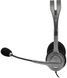 гарнітура LOGITECH Stereo Headset H110 (сріблястий) 306011 фото 2