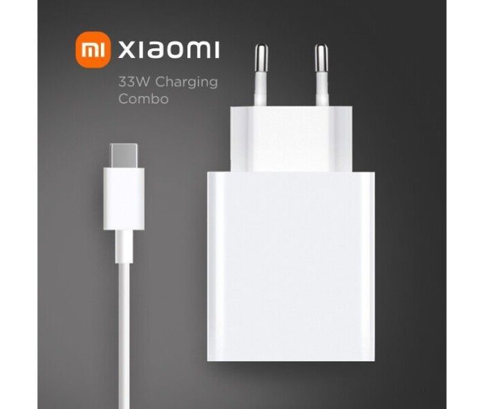 Зарядний Пристрій Xiaomi 33W Charging Combo Type-A BHR9956EU (White) 350043 фото