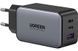 Мережевий Зарядний пристрій UGREEN CD244 USB-A+2xUSB-C 65W GaN Tech Fast Charger (10335) Grey 280620 фото 1