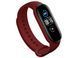 Ремінець для фітнес браслета Mi Band 5/6 Dark Red 166152 фото 1