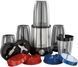 Блендер Russell Hobbs стаціонарний Nutri Boost 700Вт, чаша-700мл, чопер 300мл, чорно-сріблястий (23180-56) 384513 фото 1