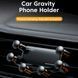 Автомобільний тримач Essager Tourist Gravity Car Mount Phone Holder (EZJZL-TR01) Black 315751 фото 2