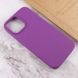 Чохол Silicone Case Full Protective (AA) NO LOGO для Apple iPhone 15 Pro (6.1") Фіолетовий / Grape 321327 фото 3