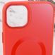 Чохол TPU+Glass Sapphire Midnight Open Camera with MagSafe для Apple iPhone 15 Plus (6.7") Червоний / Red 277428 фото 6