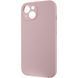 Чехол Silicone Case Full Camera Protective (AA) NO LOGO для Apple iPhone 13 (6.1") Розовый / Chalk Pink 288677 фото 3