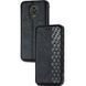 Шкіряний чохол книжка GETMAN Cubic (PU) для Xiaomi Redmi Note 9s / Note 9 Pro / Note 9 Pro Max Чорний 200428 фото 2