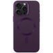 Шкіряний чохол Bonbon Leather Metal Style with MagSafe для Apple iPhone 12 Pro Max (6.7") Фіолетовий / Dark Purple 276579 фото 1