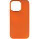 TPU чохол Bonbon Metal Style для Apple iPhone 14 Pro (6.1") Помаранчевий / Papaya 257181 фото 2