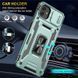 Ударостійкий чохол Camshield Army Ring для Samsung Galaxy A05 Зелений / Light Green 283624 фото 3