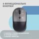 Миша 2E MF218 Silent, WL/BT, чорно-сірий (2E-MF218WBG) 364820 фото 11