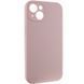 Чехол Silicone Case Full Camera Protective (AA) NO LOGO для Apple iPhone 13 (6.1") Розовый / Chalk Pink 288677 фото 2
