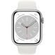 Смарт-годинник Apple Watch Series 8 GPS 45mm Silver Aluminum Case With White Sport Band MP6N3 255460 фото 2