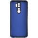 Чохол TPU GETMAN Liquid Silk Full Camera для Xiaomi Redmi 9 Синій / Midnight Blue 345368 фото 2