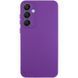 Чохол TPU GETMAN Liquid Silk Full Camera для Samsung Galaxy S24+ Фіолетовий / Purple 397600 фото 1