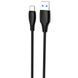 Кабель Proove Simple Silicone USB to Type-C 3A (2m) black (CCSS15001221) 388093 фото 1