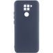 Чохол TPU GETMAN Liquid Silk Full Camera для Xiaomi Redmi Note 9 / Redmi 10X Синій / Midnight Blue 323835 фото 1