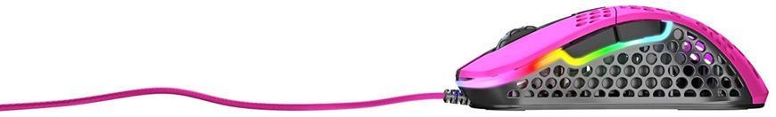 Миша Xtrfy M4, USB-A, RGB, рожевий (XG-M4-RGB-PINK) 369989 фото
