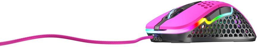 Миша Xtrfy M4, USB-A, RGB, рожевий (XG-M4-RGB-PINK) 369989 фото