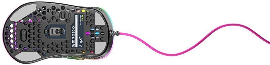 Миша Xtrfy M4, USB-A, RGB, рожевий (XG-M4-RGB-PINK) 369989 фото