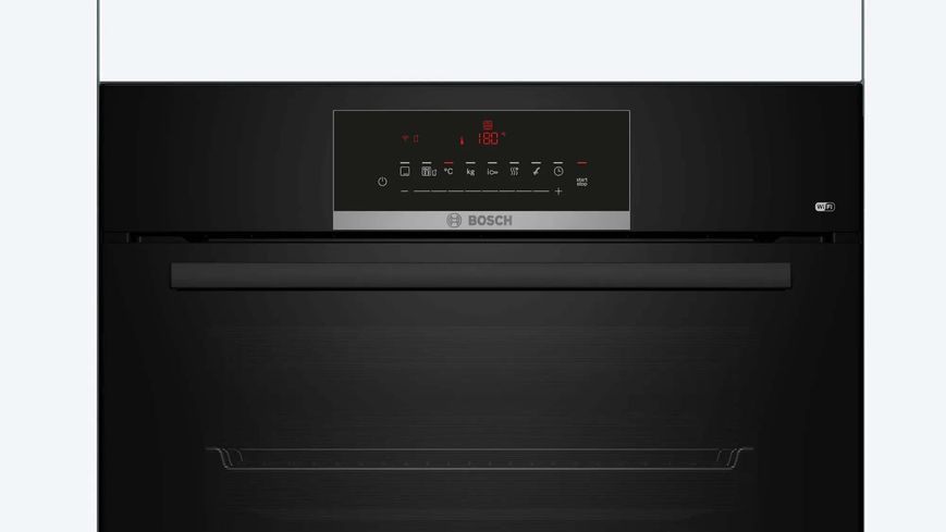 Духова шафа Bosch електрична, 66л, A, дисплей, конвекція, чорний (HBJ559YB6R) 368251 фото