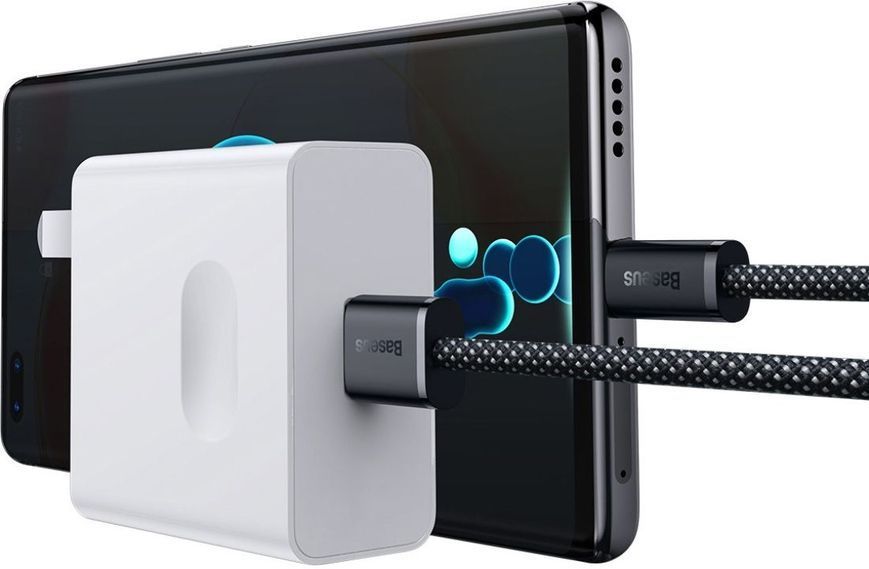 Кабель Baseus Dynamic Series Fast Charging Type-C 100W (1m) CALD000616 Slate Gray 272534 фото