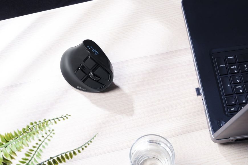 Миша Trust Voxx Rechargeable Ergonomic, WL, чорний (23731_TRUST) 363711 фото