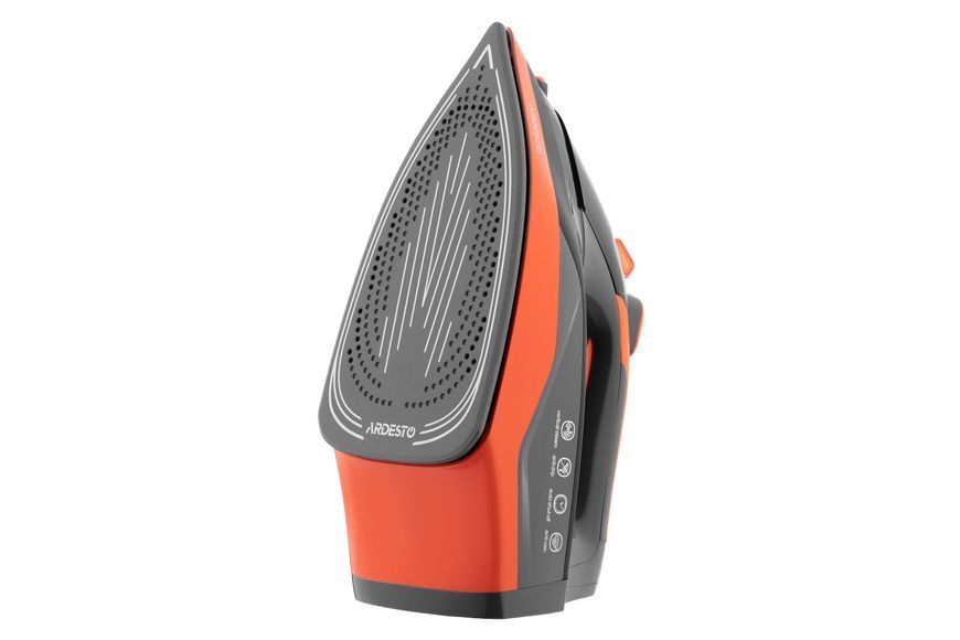 Праска Ardesto IR-C2233-GR, 2200Вт, 340мл, керам. підошва, чорно-помаранчевий 375312 фото