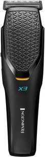 Машинка для стрижки Remington Power X Series X3, мережа+акум., насадок-2, сталь, чорний (HC3000) 369702 фото