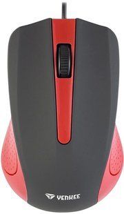 Миша YENKEE YMS 1015RD Mouse USB Suva Червоний 393237 фото