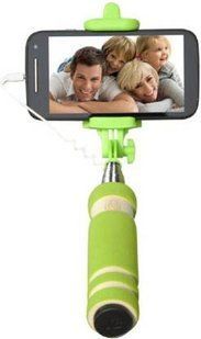 Monopod Selfi whith 3.5mm Jack supporting mini Green 68507 фото